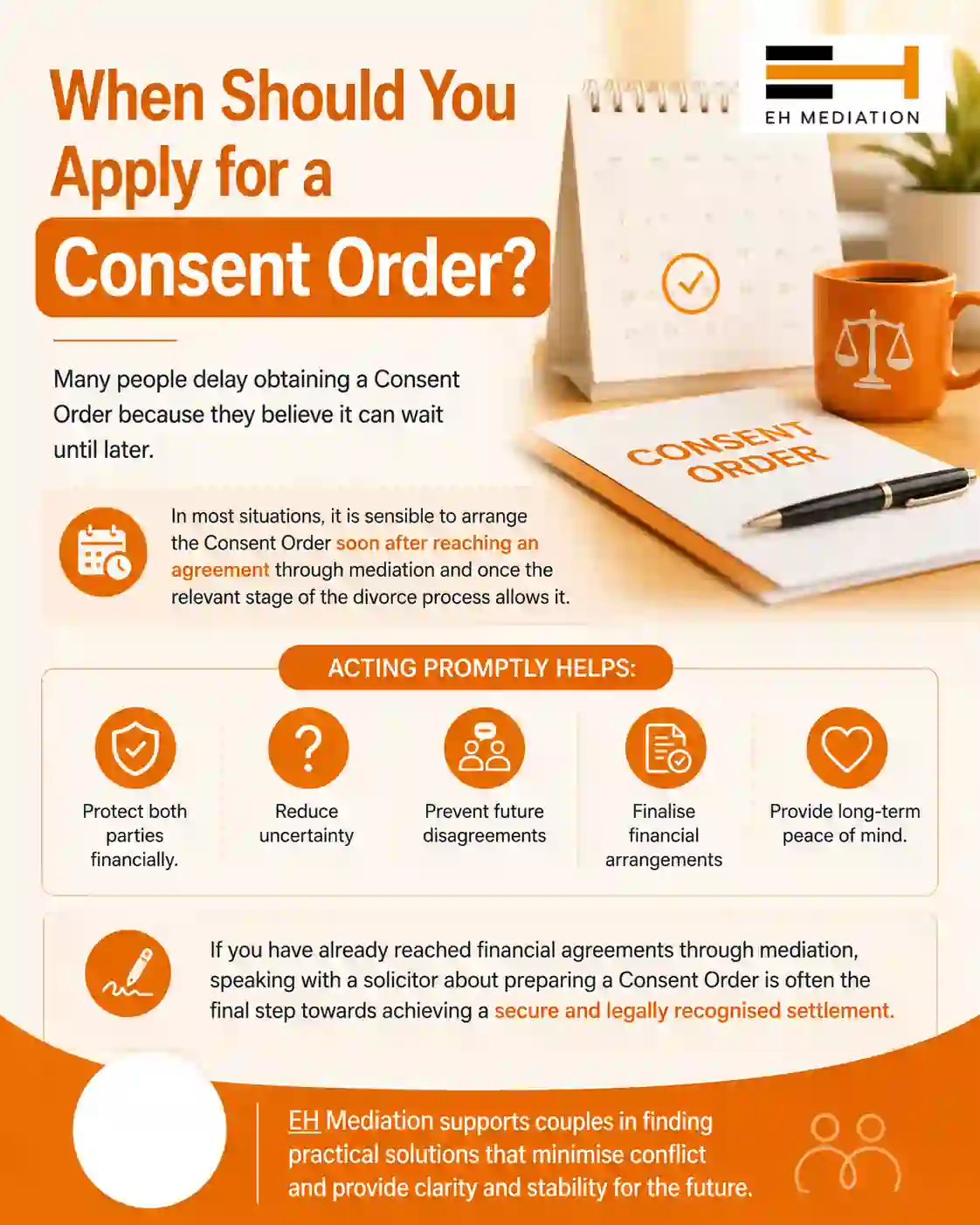 When Should You Apply for a Consent Order Ely?
